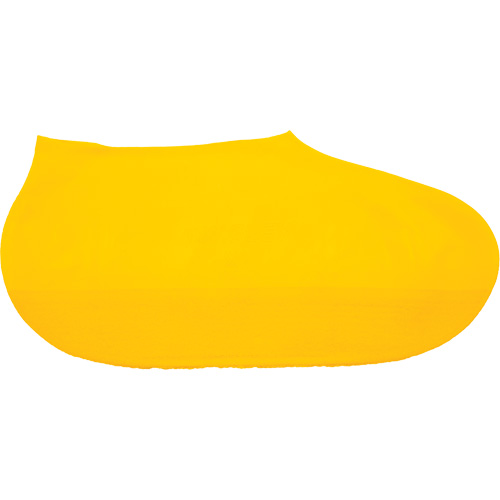 Boot Saver&reg; Disposable Shoe Cover, Medium, Rubber Latex, Yellow Trail Hammer and Bolt