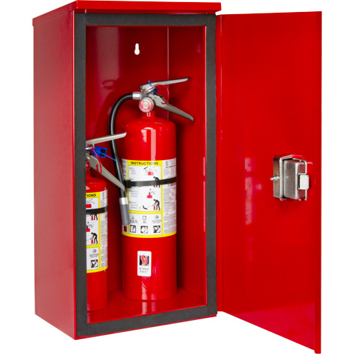 Armoires ext&eacute;rieures robustes pour extincteurs, 14" la x 28" h x 10" p Trail Hammer and Bolt
