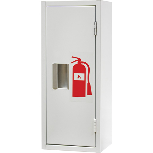 Armoire int&eacute;rieur pour extincteur, 10" la x 24" h x 7" p Trail Hammer and Bolt