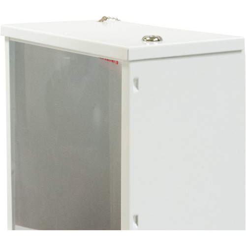 Armoire d'usage l&eacute;ger pour extincteur, 10" la x 24" h x 6" p Trail Hammer and Bolt