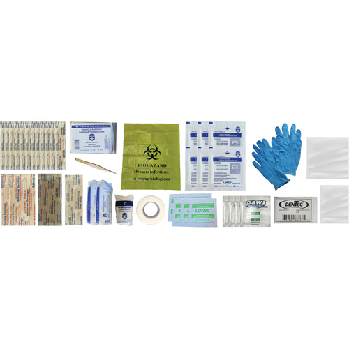 Trousse de premiers soins Shield, R&eacute;pond ou surpasse la norme CSA Z1220-24 type 1 individuelle, Personnel (1 travailleur) Trail Hammer and Bolt