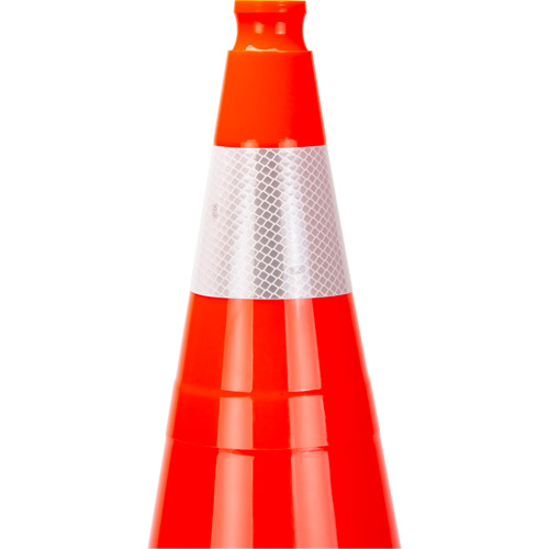 Premium Traffic Cone, 28", Orange, 4" Reflective Collar(s) Trail Hammer and Bolt