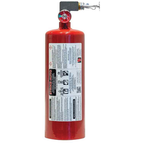 Extincteur automatique polyvalent actionn&eacute; par la chaleur avec support horizontal, ABC, Capacit&eacute; 18,9 L Trail Hammer and Bolt