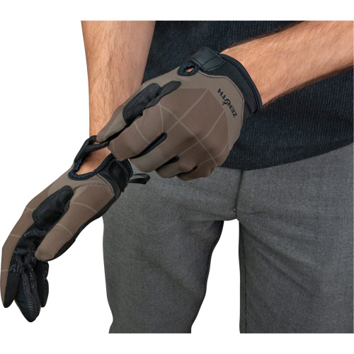 Gants utilitaires flexibles, Paume Synth&eacute;tique, Taille 2T-Grand Trail Hammer and Bolt