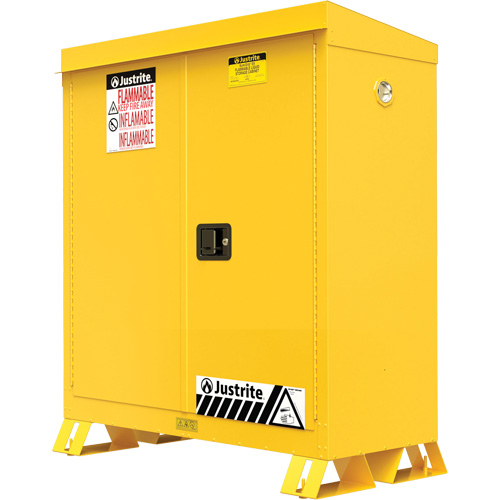 Armoire ext&eacute;rieure pour produits inflammables, 30 gal., 2 Porte(s), 43" La x 44" h x 18" p Trail Hammer and Bolt