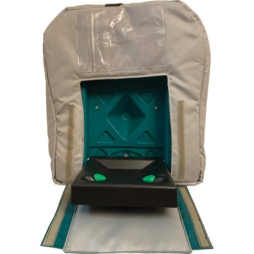 Insulated Jacket for 16-Gallon Gravity Fed Eyewash Trail Hammer and Bolt
