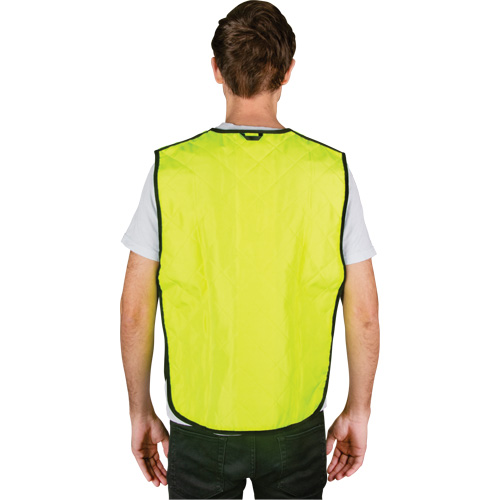 Evaporative Cooling Vest, Medium, High Visibility Lime-Yellow Trail Hammer and Bolt