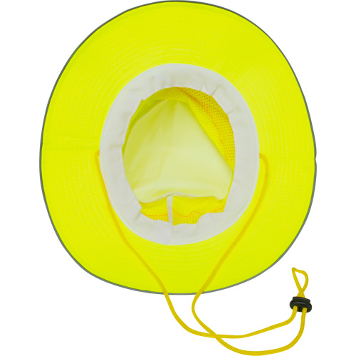 Chapeau de p&ecirc;cheur &agrave; refroidissement par &eacute;vaporation, Lime haute visibilit&eacute; Trail Hammer and Bolt