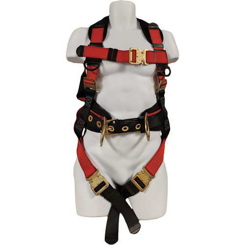 Contractor Safety Harness, CSA Certified, Class AP, Large, 352 lbs. Cap. Trail Hammer and Bolt