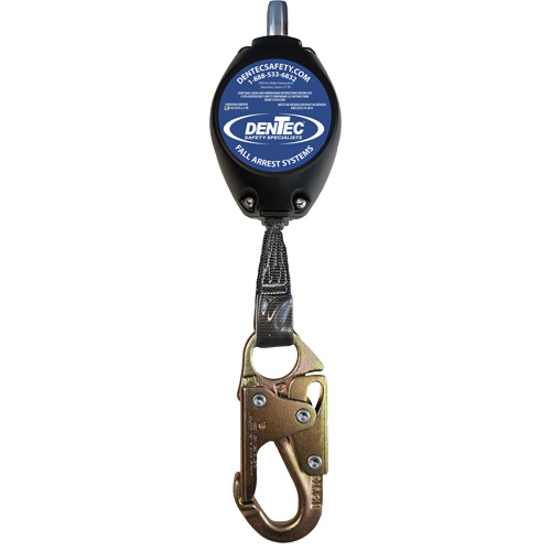 Self Retracting Lanyard with Composite Housing, 11', Web, Swivel Trail Hammer and Bolt