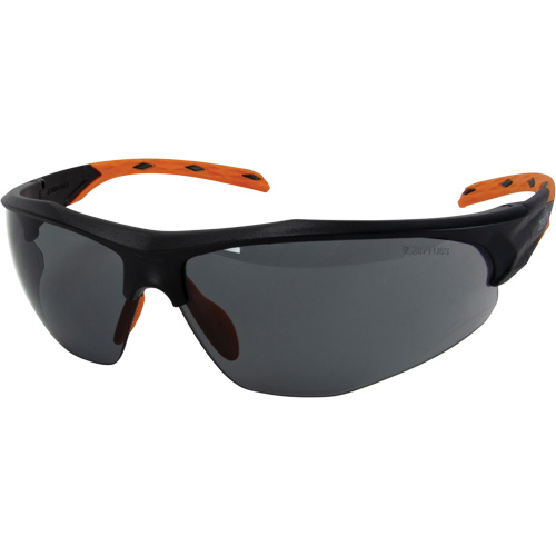 Lunettes de s&eacute;curit&eacute; de s&eacute;rie Z3700, Lentille Fum&eacute;e, Anti-&eacute;gratignures, ANSI Z87+/R&eacute;pond ou surpasse la norme CSA Z94.3 Trail Hammer and Bolt