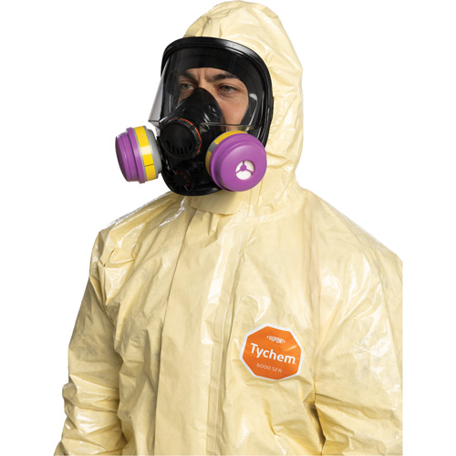 Combinaison 6000 SFR Tychem, Taille Petit, Khaki Trail Hammer and Bolt