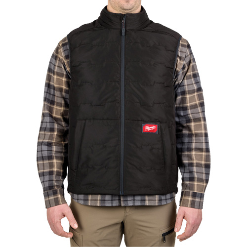 FREEFLEX Lightweight Insulated Vest, Men's, Small, Black Trail Hammer and Bolt