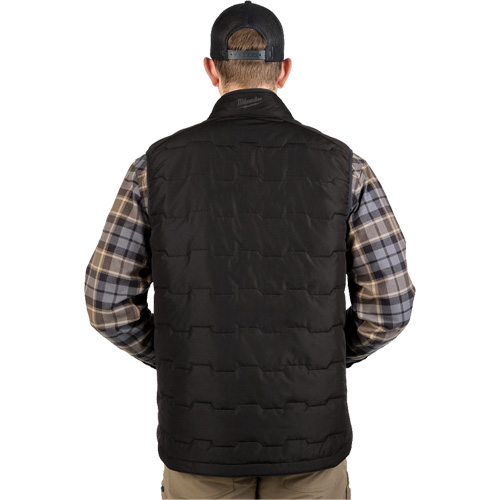 FREEFLEX Lightweight Insulated Vest, Men's, Small, Black Trail Hammer and Bolt