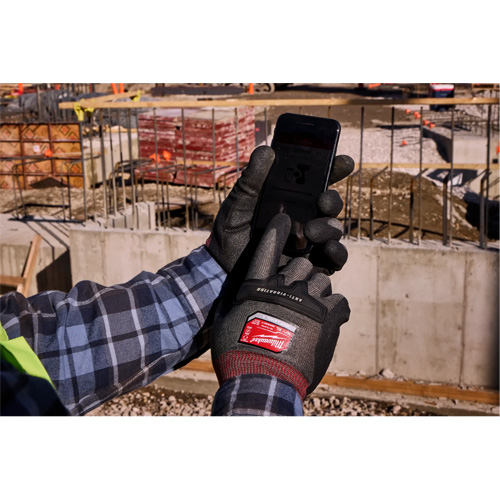 Gants antivibration haute dext&eacute;rit&eacute;, Taille Petit, Paume Synth&eacute;tique Trail Hammer and Bolt