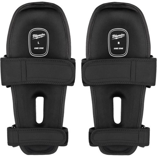 Dynamic Flooring Knee Pad, Hook and Loop Style, Plastic Caps, Foam Pads Trail Hammer and Bolt