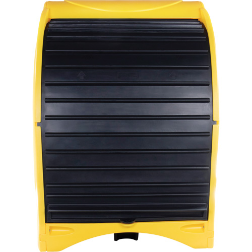 4-Drum Hard Cover Spill Pallet, 68.11" L x 61.61" W x 83.07" H, 1433 lbs. Load Capacity Trail Hammer and Bolt