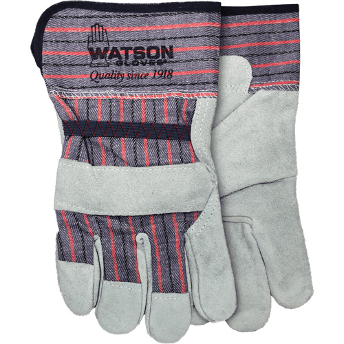 Gants Guard'n Duty, Taille unique, Paume en Cuir de vache refendu Trail Hammer and Bolt