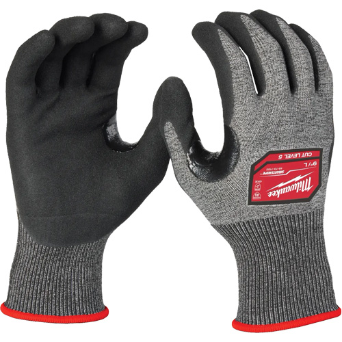 High-Dexterity Gloves, Size Small, 18 Gauge, Nitrile Coated, Polyethylene Shell, ANSI/ISEA 105 Level 5 Trail Hammer and Bolt