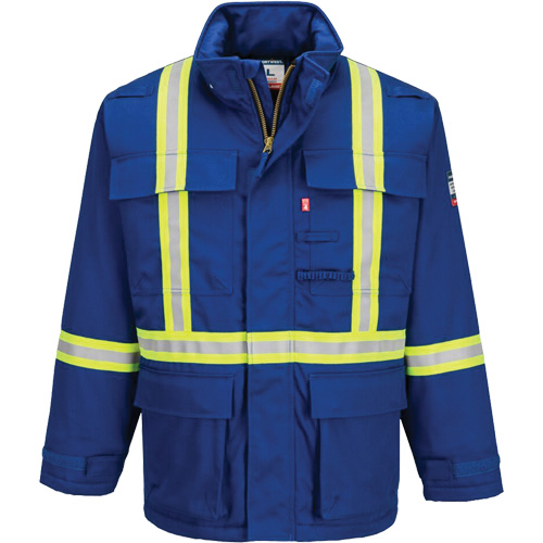 Parka dhiver isol&eacute;e 88/12 Bizflame, Bleu, Moyen (grande taille) Trail Hammer and Bolt
