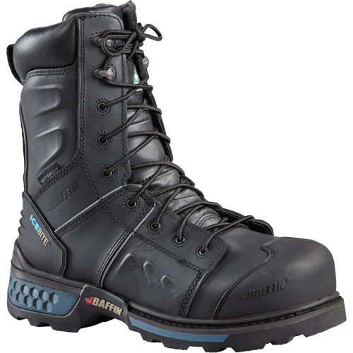 Ice Monster Men's Safety Boots, Leather, Puncture Resistant Sole, Size 9-1/2 Trail Hammer and Bolt