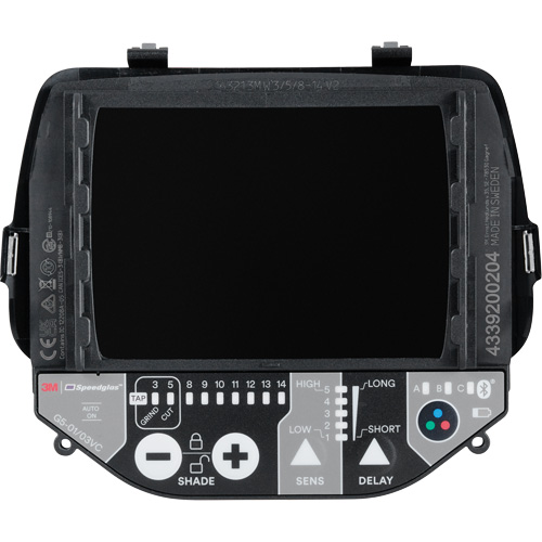 Speedglas G5 Auto-Darkening Variable Colour Filter, 2-4/5" W x 4-1/4" H Viewing Area, For Use With G5-01 and G5-03 helmets Trail Hammer and Bolt