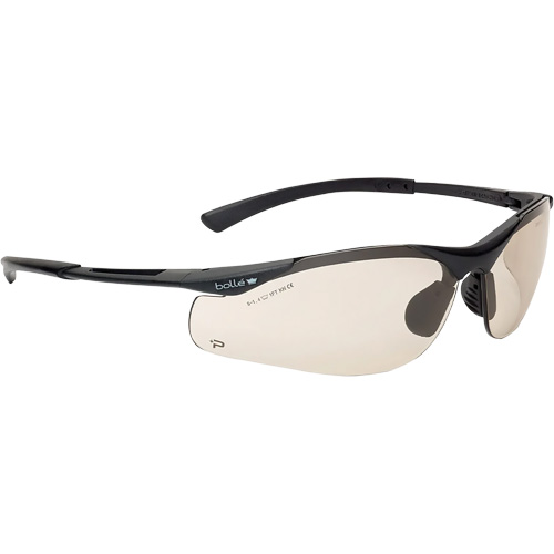 Contour BSSI Safety Glasses, Brown/Copper Lens, Anti-Fog/Anti-Scratch, ANSI Z87+ Trail Hammer and Bolt
