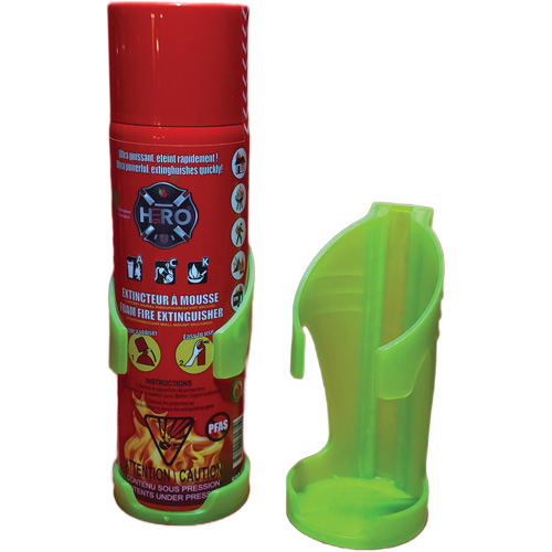 Extincteur Hero 911 sans PFAS, ACK, Capacit&eacute; 500 ml Trail Hammer and Bolt