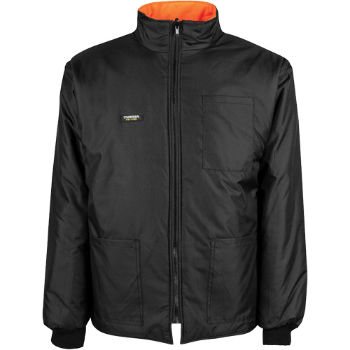 High-Visibility 7-in-1 Jacket, Polyester, High Visibility Orange, 5X-Large Trail Hammer and Bolt