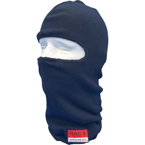 Passe-montagne en tricot FR/AR Atlas Thermax, Acrylique/Coton, Bleu Trail Hammer and Bolt