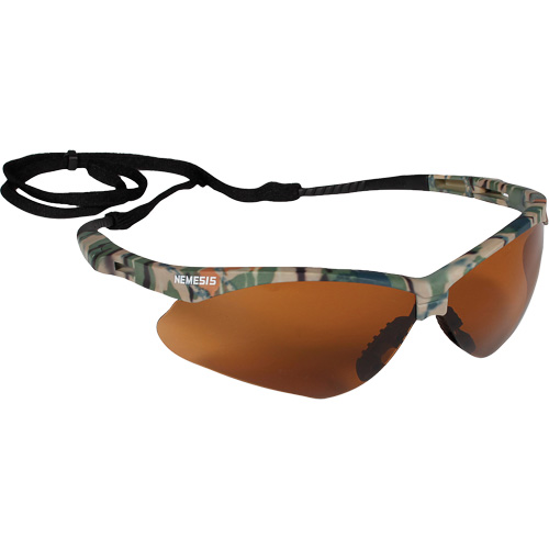 Kleen-Guard&reg; Nemesis Safety Glasses, Bronze Lens, ANSI Z87+ Trail Hammer and Bolt