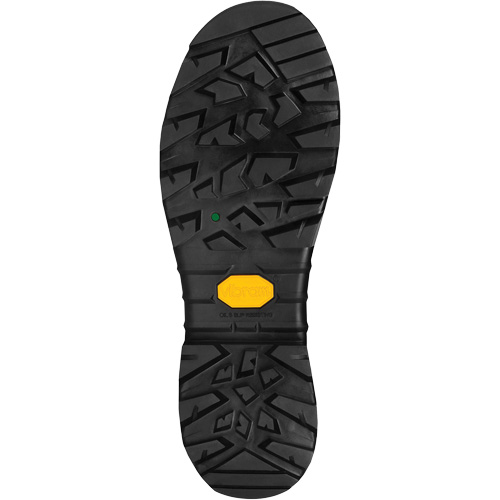 Vulcan Work Boots with External Metguard, Leather, Size 8, Impermeable Trail Hammer and Bolt