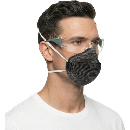 Adapt Lite Grey/Green Safety Glasses, Clear Lens, Anti-Fog/Anti-Scratch, ANSI Z87+/Meets/Exceeds CSA Z94.3 Trail Hammer and Bolt