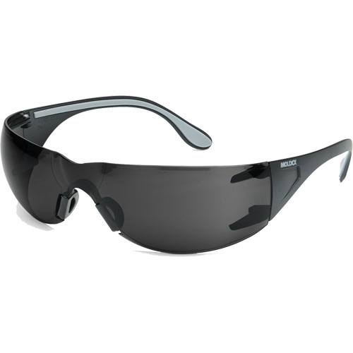 Adapt Lite Safety Glasses, Smoke Lens, Anti-Fog/Anti-Scratch, ANSI Z87+/Meets/Exceeds CSA Z94.3 Trail Hammer and Bolt
