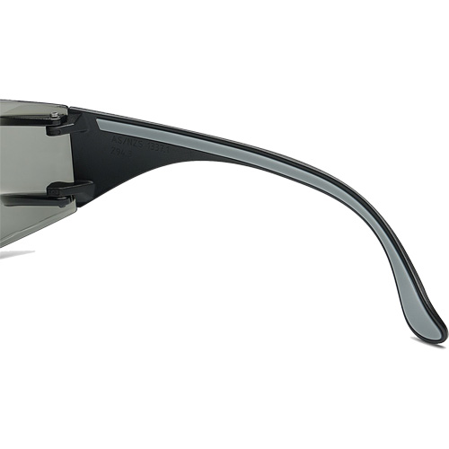 Adapt Lite Safety Glasses, Smoke Lens, Anti-Fog/Anti-Scratch, ANSI Z87+/Meets/Exceeds CSA Z94.3 Trail Hammer and Bolt
