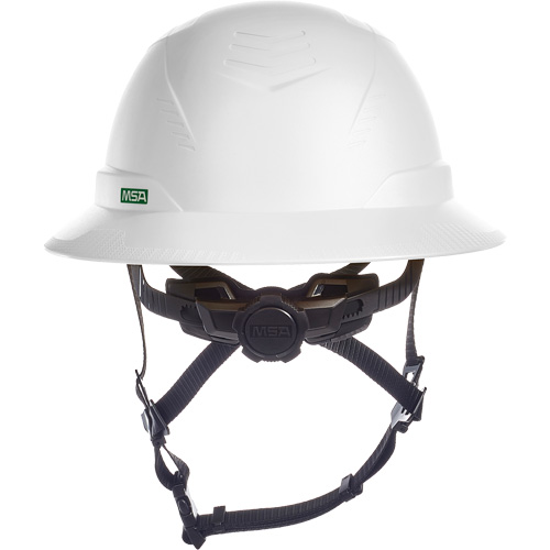 V-Gard H2&reg; Full Brim Safety Helmet, Ratchet Suspension, Non-Vented Trail Hammer and Bolt