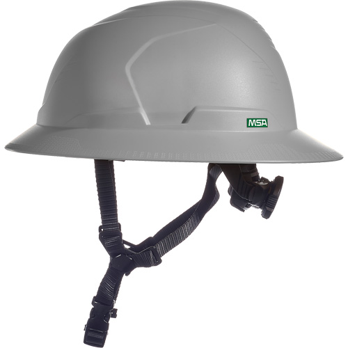 V-Gard H2&reg; Full Brim Safety Helmet, Ratchet Suspension, Non-Vented Trail Hammer and Bolt