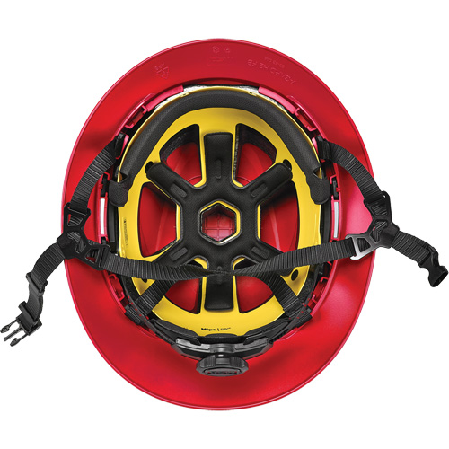 V-Gard H2&reg; Full Brim Safety Helmet with Mips&reg; Safety System, Ratchet Suspension, Non-Vented Trail Hammer and Bolt