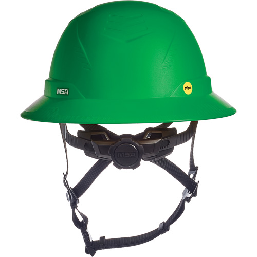 V-Gard H2&reg; Full Brim Safety Helmet with Mips&reg; Safety System, Ratchet Suspension, Non-Vented Trail Hammer and Bolt