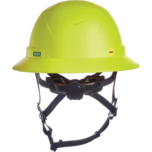 V-Gard H2&reg; Full Brim Safety Helmet with Mips&reg; Safety System, Ratchet Suspension, Non-Vented Trail Hammer and Bolt