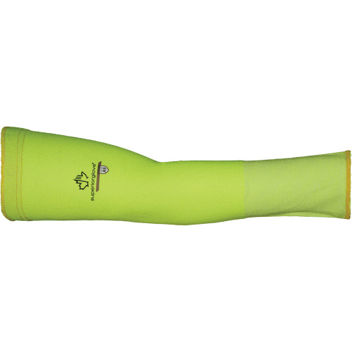 Manchette r&eacute;sistante &agrave; la coupe Max KTX1HV, petit, TenActiv, 18", ASTM ANSI niveau A9, Jaune haute visibilit&eacute; Trail Hammer and Bolt