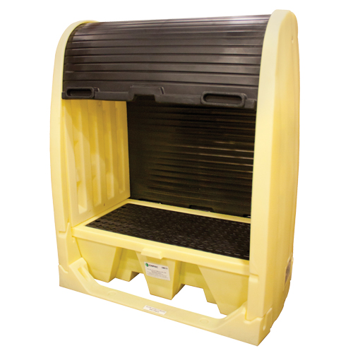 Remises & syst&egrave;mes Spillpallet, 60" lo x 37" la x 72" h, Capacit&eacute; de charge 2000 lb Trail Hammer and Bolt