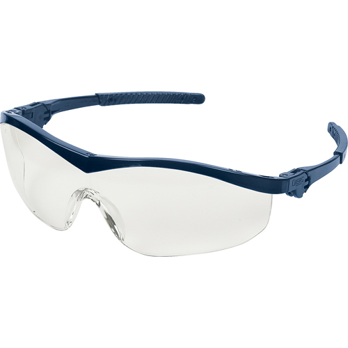 Storm&reg; Safety Glasses, Clear Lens, Anti-Scratch, ANSI Z87+ Trail Hammer and Bolt