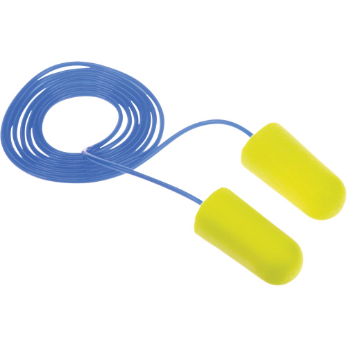 E-A-Rsoft Yellow Neon Earplugs, Bulk - Polybag, Corded Trail Hammer and Bolt