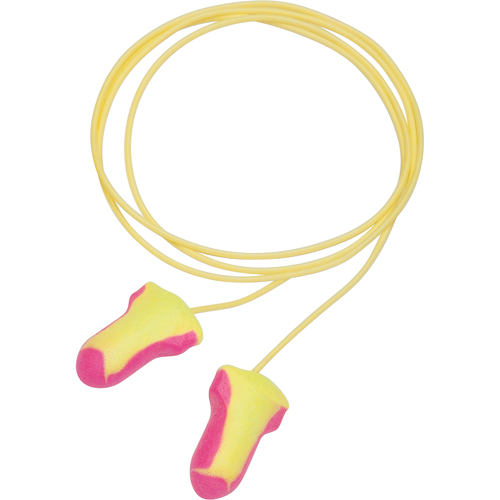 Howard Leight Laser Lite&reg; Multi-Colour Foam Earplugs, Pair - Polybag, Corded Trail Hammer and Bolt
