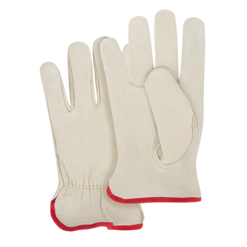 Gants pour conducteurs &agrave; ajustement serr&eacute;, Petit, Paume en Cuir fleur de vache Trail Hammer and Bolt
