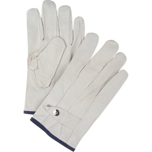 Gants de cordeur d'usage standard, T-Grand, Paume Cuir fleur de vache Trail Hammer and Bolt