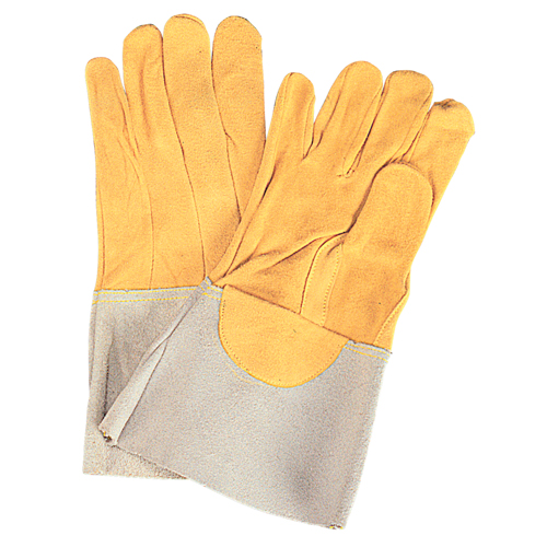 Gants de soudage TIG &agrave; ajustement sup&eacute;rieur, Cuir de daim refendu, Taille 2T-Grand Trail Hammer and Bolt
