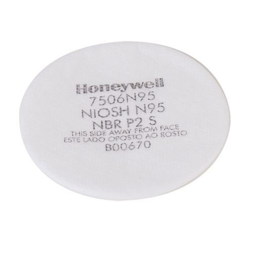 North&reg; Respirator Filters, Particulate Filter, N95 Filter Trail Hammer and Bolt