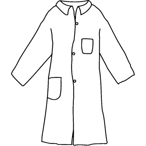 Sarraus de laboratoire Proshield 10, SMS, Bleu, Petit Trail Hammer and Bolt